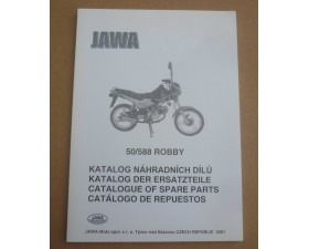 KATALOG NÁHRADNÍCH DÍLŮ - 50/588 ROBBY (ORIGINÁL)